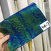Embossed Holographic Crocodile Faux Leather Sheet - Versatile Crafting Material
