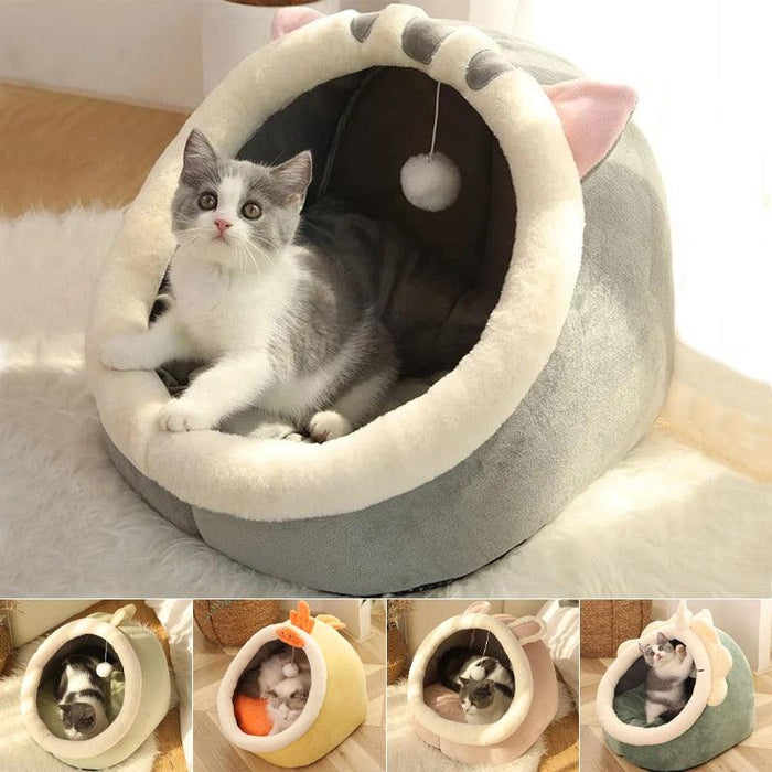Ultimate Cozy Retreat for Your Cat's Sweet Slumber