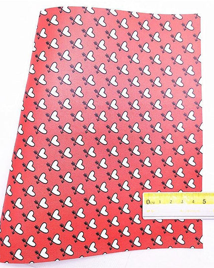 Chic Leather Charm Crafting Set: Heart, Polka Dot, and Animal Design Inspirations