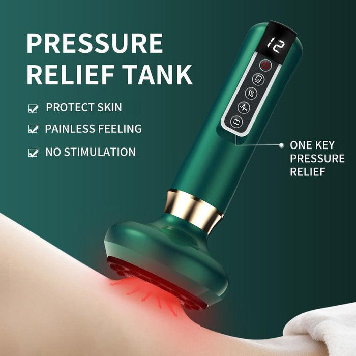 Wireless Aromatherapy Infrared Cupping Massager - Advanced Physiotherapy Device for Comprehensive Wellness