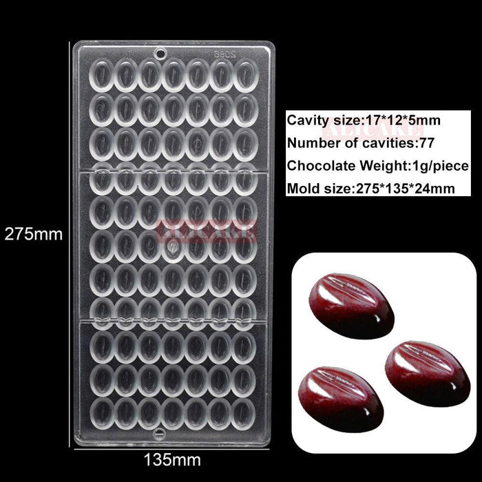 Professional Grade Chocolate Mould Set for Homemade Confections