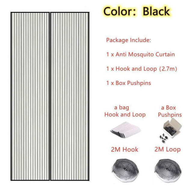 Summer Breeze Magnetic Door Screen - Effortless Insect Defense for Every Room