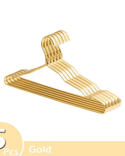 Luxury Aluminum Alloy Closet Hangers - Set of 10