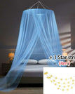 Blue(1 star string) / 1.2m (4 feet) bed