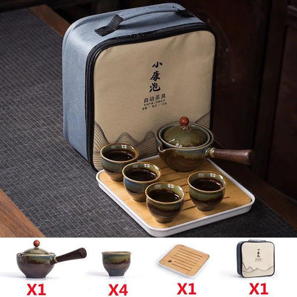 Artisan Stone Mill Tea Set: Elevate Your Chinese Tea Experience
