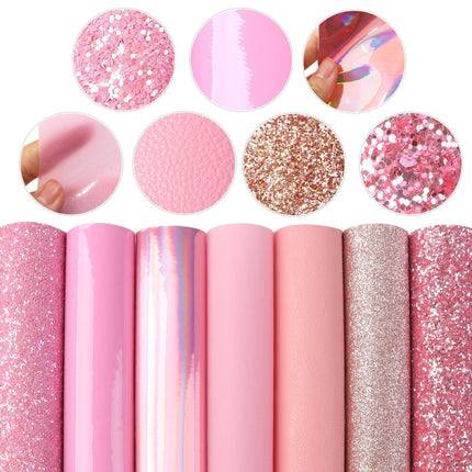 Dazzling DIY Glitter Craft Collection - 5 Sparkling Sheets