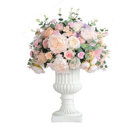 Charming Silk Floral Sphere with Roses and Hydrangeas - Perfect for Special Events and Celebrations