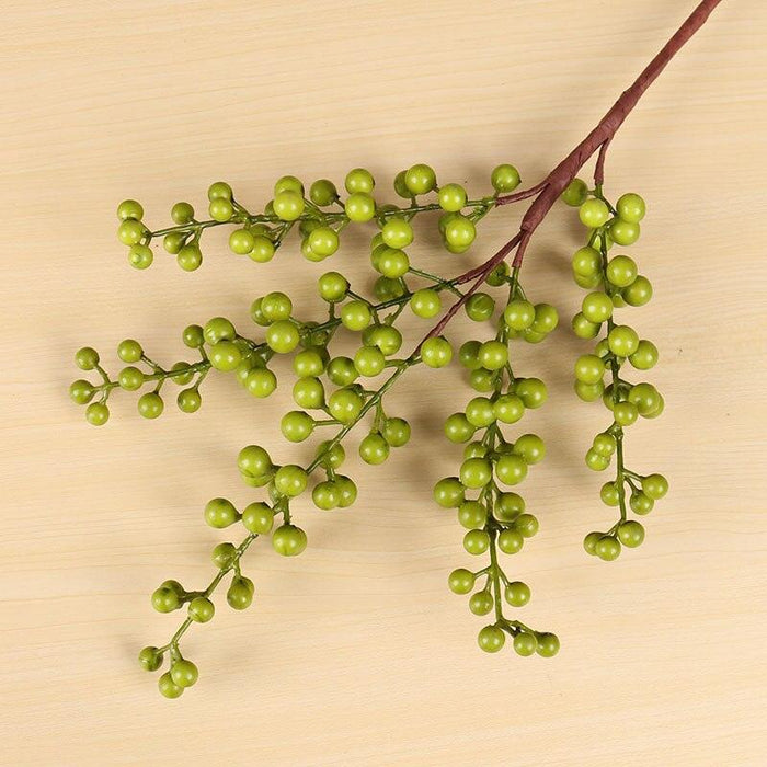 Faux Berry Blossom Bouquet: Elegant Year-Round Floral Arrangement