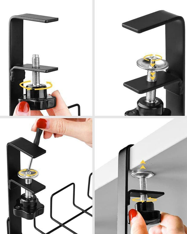 Cable Clarity: Ultimate Desk Organization and Management Solution