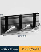 Black Silver 3 Hooks