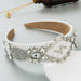 Glimmering Botanica Rhinestone Hair Hoops: Elegant Hair Ornaments for Fashionable Ladies and Teens