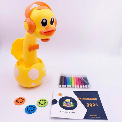Interactive LED Art Projector Drawing Station for Kids - Ignite Imagination and Learning
