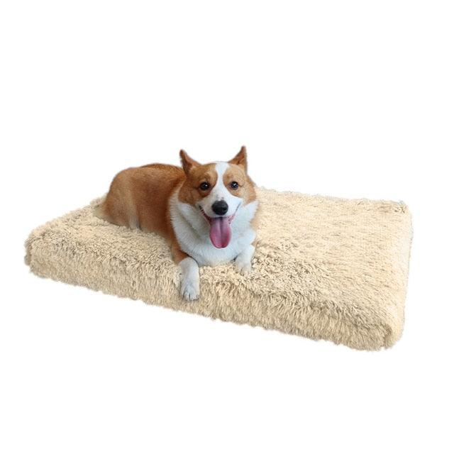 Plush Pet Retreat Mat for Dogs and Cats with Removable Washable Cover