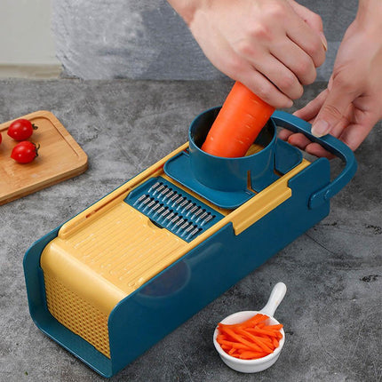 Versatile 5-in-1 Kitchen Vegetable Slicer and Chopper for Quick Meal Prep