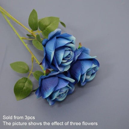 Lifelike Silk Rose Arrangement - Ideal for Weddings and Valentine's Celebrations