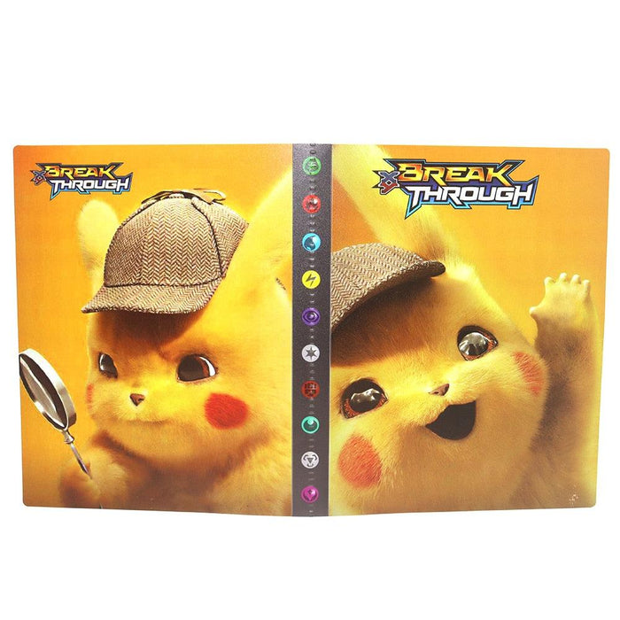 Pikachu Bluesky Pokemon Card Collection Album - Storage for 240 Cards