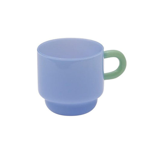 Vintage Jade Glass Mug - 8oz Heat Resistant Tea & Coffee Cup