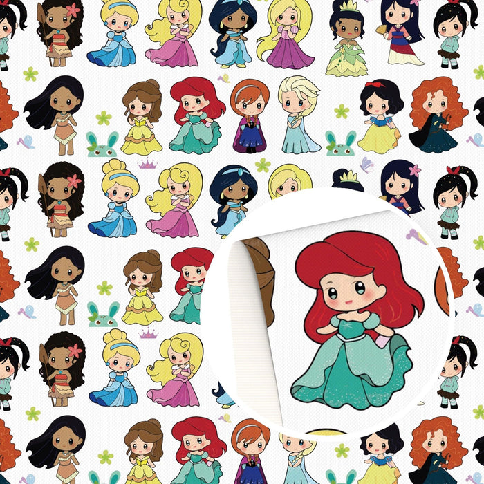 Snow White Princess PVC Sheets for Deluxe DIY Crafting