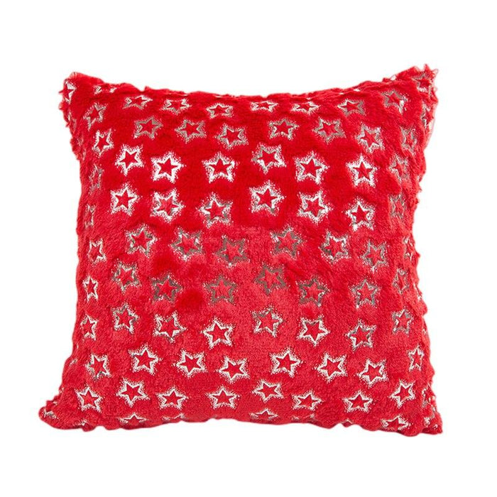 Nordic Elegance Luxe Cushion Cover Set in Timeless Black and Grey
