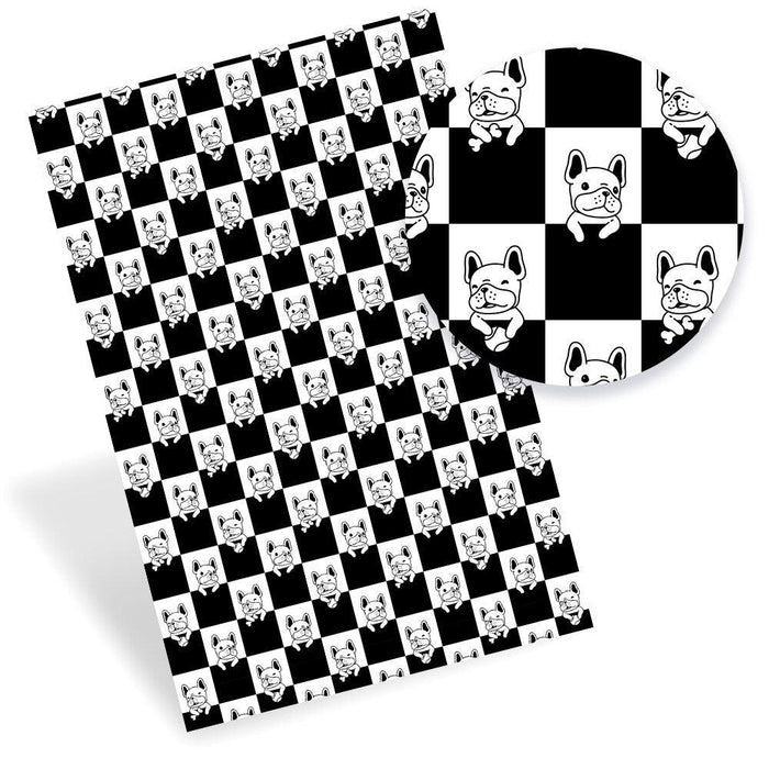 Puppy Pals Faux Leather Crafting Kit with Adorable Dog Prints