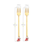 gold sock fork