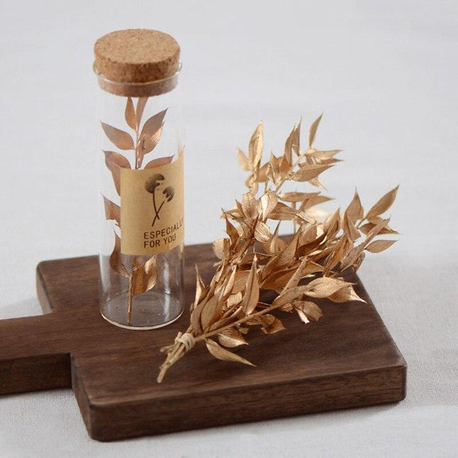 Eternal Charm Metallic Dried Leaf Collection | Assorted Elegance - 50g