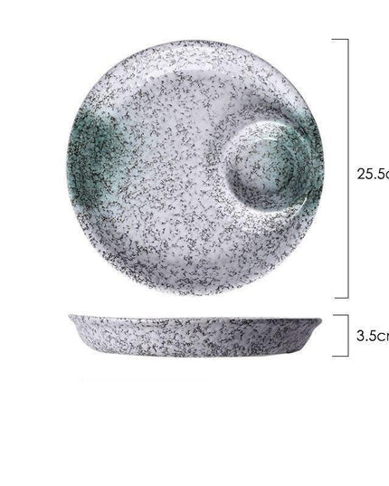 Japanese Elegance: Premium Plate Set for Dining Excellence