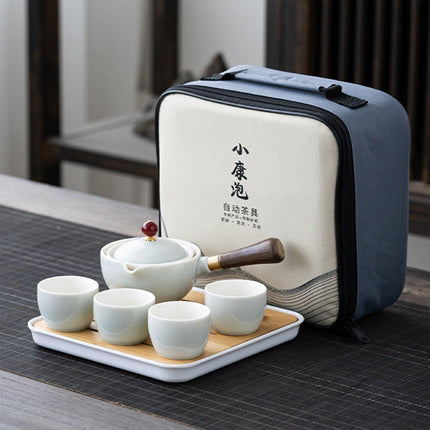 Revolutionary Lazy Kung Fu Auto-Spin Tea Set: Elevate Your Brewing Experience