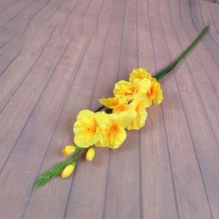 Luxurious Silk Gladiolus Stem for Exquisite Weddings and Home Decor