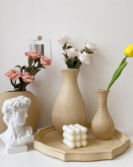Vintage-Inspired Eco-Friendly Wooden Vase - Timeless Elegance for Your Space