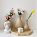 Nordic Minimalism Vase - Stylish Wooden Floral Decor Piece