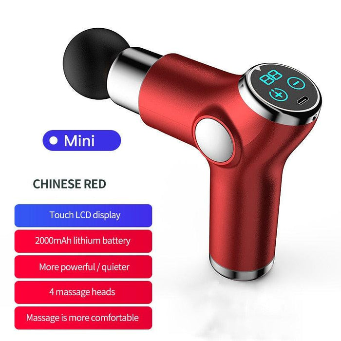 Portable Mini Vibration Massage Gun for Muscle Relaxation and Fitness