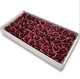 Vivid Soap Rose Blossoms Set for Elegant Home and Wedding Decor
