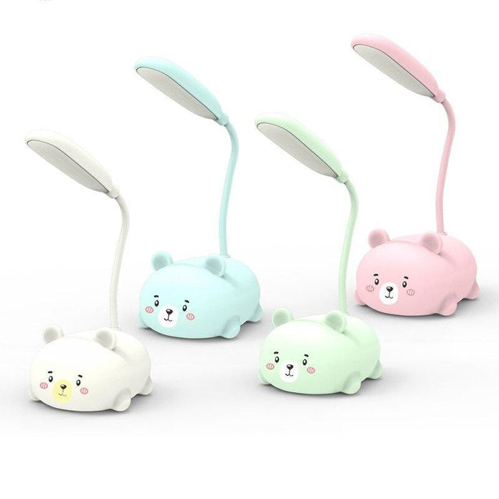 Whimsical LED Cartoon Desk Lamp: Personalized Charging Gift for a Creative Workspace