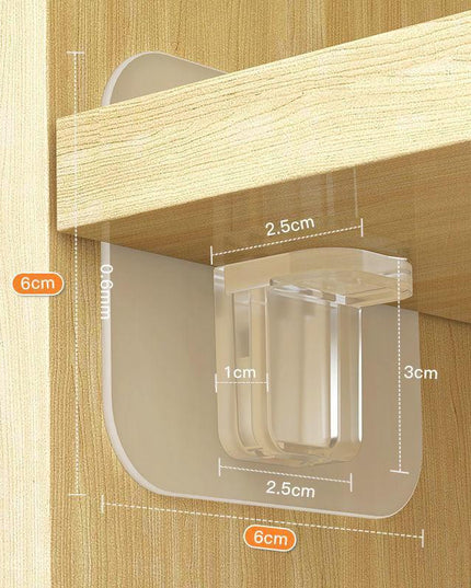 Effortless Shelf Organization Pegs for a Tidy Home