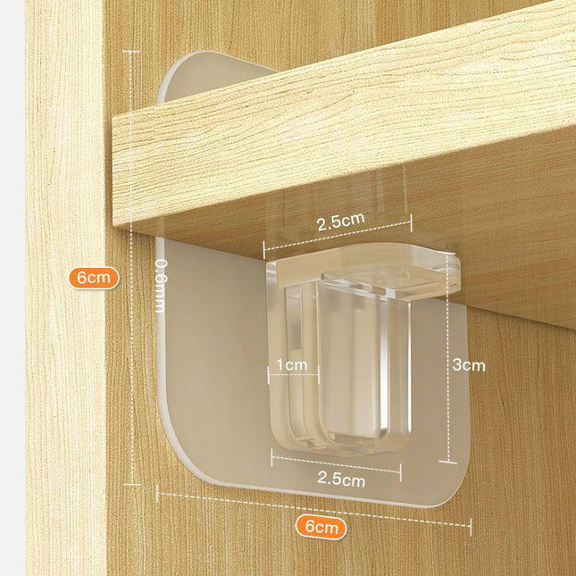 Effortless Shelf Organization Pegs for a Tidy Home