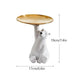 Elegant Winter Wolf Artisan Ornament for Weddings & Christmas Celebrations