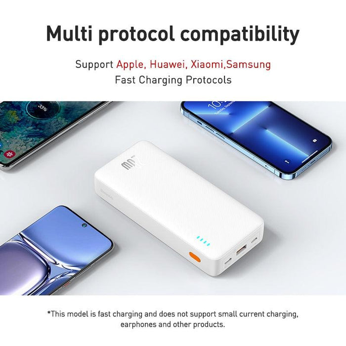 20000mAh Power Bank PD QC 20W - Fast Charge Portable Charger
