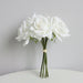 Lifelike Luxury Rose Hand Bouquets - Exquisite Decor for Weddings & Homes