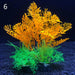 Vibrant Aquatic Flora Assortment - Varied Undersea Scenery for Aquarium
