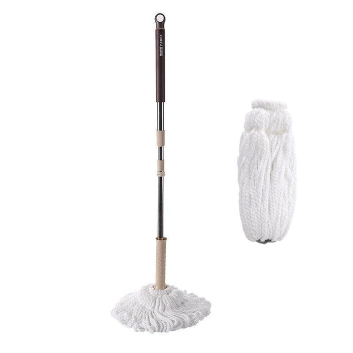 Adjustable Cotton Thread Mop with Telescopic Stainless Steel Handle