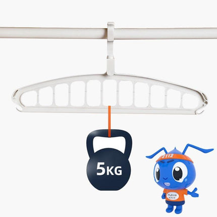 Closet Maximizer Organizer Set with Versatile Hanging Rack and Scarf Holder