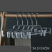 Aluminum Clothes Hanger Storage Solution for Men's Closet