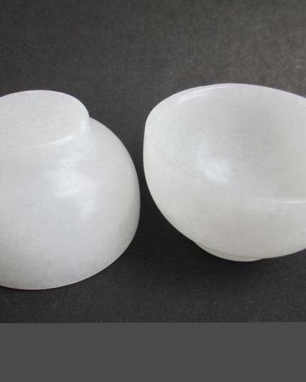 Elegant Handcrafted White Jade Teacup Set for Gongfu Tea Enthusiasts