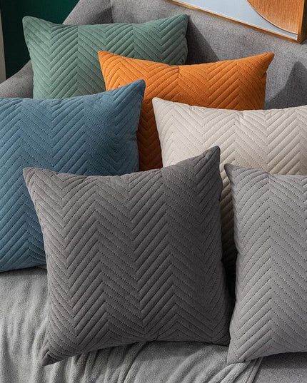 Transform Your Space with Stylish Korean Modern Striped Pillowcase - A Chic Home Essential