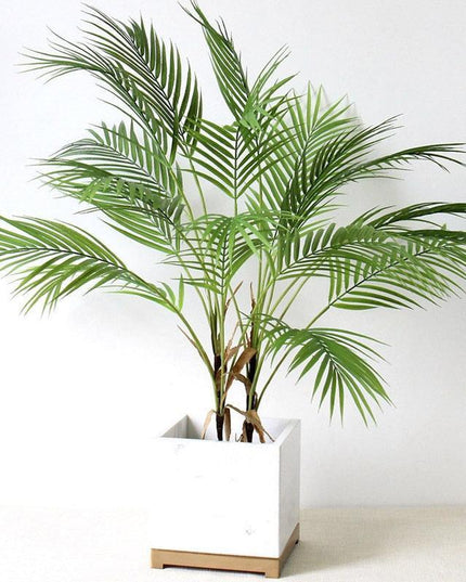 Exotic Paradise: Realistic Lifelike Artificial Palm Leaf Plants - Premium Collection