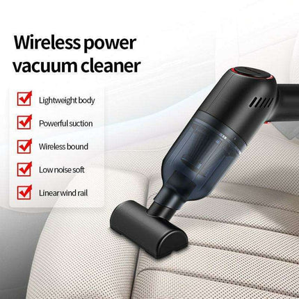 High-Power Cordless Car Vacuum Cleaner with 8000Pa Suction