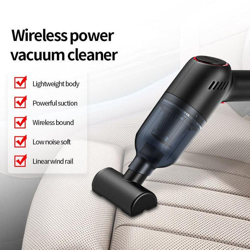 8000Pa Portable Car Vacuum Cleaner with Wireless Technology