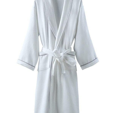 Serene Comfort: Exquisite Yukata-Inspired Winter Cotton Bathrobe for Ultimate Relaxation