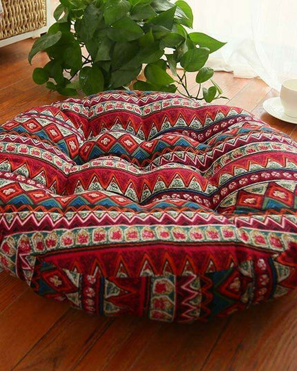 Serene Japanese-Inspired Plush Meditation Cushion Collection: Elevate Your Home Relaxation Experience